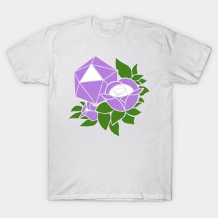 Pretty Poly Rose Genderqueer Pride T-Shirt